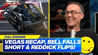 Joey Logano wins at Vegas & makes Champ 4, Christopher Bell comes up short, and Tyler Reddick flips!