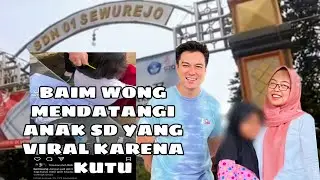 Baim wong datangi anak SD yang viral karena kutu