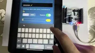 LED Control using BLE of STM32WB55