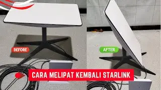 Cara Melipat Kembali Starlink Atau Cara Melipat Starlink Untuk Dibawa Traveling