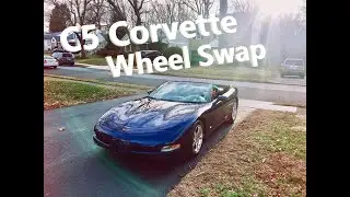 Corvette C5 Wheel Wheel Swap