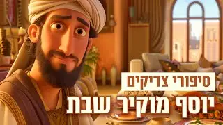 סיפורי צדיקים, אנימציה בבינה מלאכותית | יוסף מוקיר שבת 🕯🕯