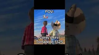 FS25 Is WILD!! #farming #fs25 #farmingsimulator22 #agriculture #shinanigins #tornado