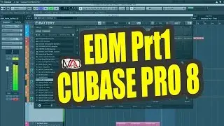 Cubase Pro 8 EDM Prt1