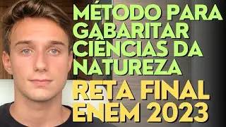 Como Estudei CIÊNCIAS DA NATUREZA na Reta Final ENEM Para Quase Gabaritar (42/45)