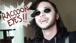 TEENAGE GOTH MAKEUP THROWBACK!