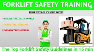 Forklift Safety Training Video | Forklift Safety in Hindi #forklift #safety #industrial