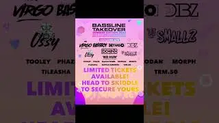 Ready for bassline takeover this Sunday 🤣😎 #bassline #basslinetakeover #nottingham #bass