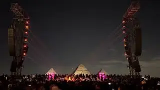 DHB Live at the Pyramids of Giza | Epic Afro-House Set Under the Stars ✨🇪🇬