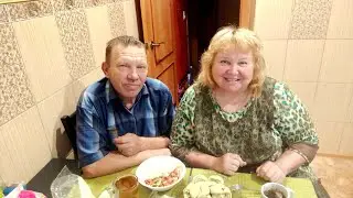 Мукбанг 🍜 Вкусная еда. ТАКОГО ВЫ НЕ УВИДЕТЕ НИ ГДЕ ‼️Покажу коттедж до и после пожара 🔥 Влог