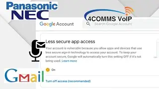 Gmail's less secure app discontinued, Here is an alternative! #pbxsmtp #gmail #gmailsmtp