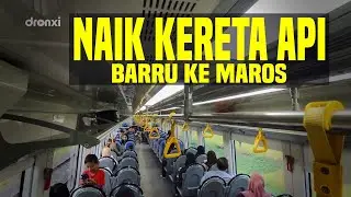 Perjalanan Kereta Dari Barru Ke Maros @dronxi