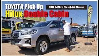 TOYOTA Hilux Double Cabin 2017, 2400cc Diesel, 4X4, Manual Transmission. #toyota #hilux #doublecabin