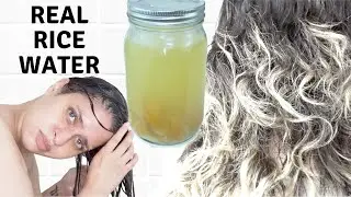 How To Make Rice Water (THE REAL WAY!) | My First Time Using Rice Water