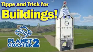 Planet Coaster 2: Tips and Tricks for Stunning Buildings ¦ Sandbox mode #3