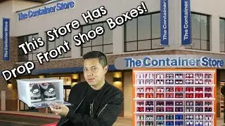 This Store Has Drop Front Shoe Boxes!