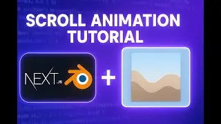 Create Smooth Scroll Animation with Image Sequences in Next js & Blender - Full Tutorial