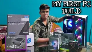 Building My First PC || Gaming, Editing, Coding🔥