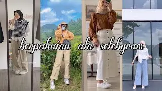 Inspirasi OOTD hijab remaja kekinian 2021