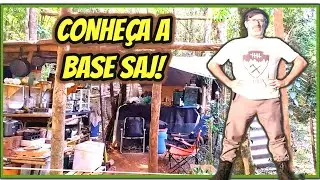 EU te MOSTRO a minha BASE OFFGRID a BASE SAJ