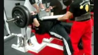 Stan The Man Benching 385 with boards