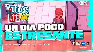 🔵UNA DIA POCO ESTRESANTE | youtuber life omg CAP 9 ARCADE 🎮