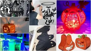 BEST HALLOWEEN DECORATIONS WITH LASER CUT ft AlgoLaser ALPHA