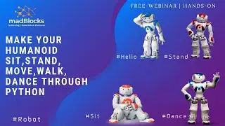 Train Humanoid Robot with Python || Quarantine Webinar Series || madBlocks Technologies