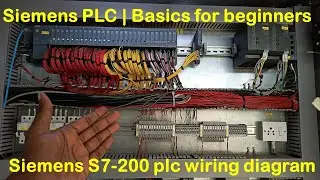 Siemens PLC | Basics for begineer | Electrical & Automation | DCS Siemens S7-200 plc wiring diagram