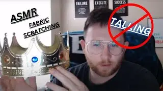 ASMR - Fabric sound, No talking(kings crown)