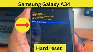 How To Hard Reset Samsung A34 || How to hard reset Samsung A34 5G
