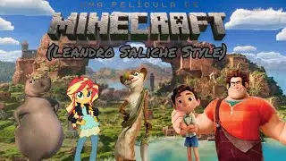 Una película de Minecraft (Leandro Saliche Style) Trailer 1