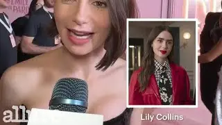 'Emily in Paris' Cast Guess Their Character's Morning Routine at the S4 Premiere ✨