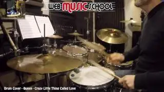 Queen - Crazy Little Thing Called Love - DRUM COVER