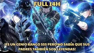 ¡ES UN GENIO RANGO SSS PERO NO SABÍA QUE SUS PADRES TAMBIÉN SON LEYENDAS! - Resumen Manhwa