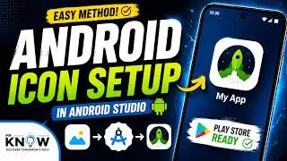 How To Setup Android App Icon in Android Studio 2026 Guide