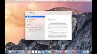 Spotlight Search Tech Tip