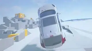 BEAMNG DRIVE NISSAN JUKE CRASH TESTING HD