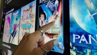 ASMR TV Screen Tapping And Tracing