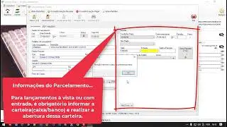 Lançamento do Contas à Pagar e Receber