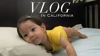 Babbling baby Lila vs. Dad (2) | Overseas daily Vlog of an international family