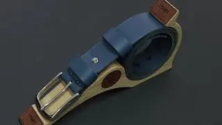 Поясной ремень. Ручная работа.