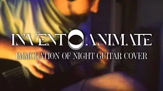 INVENT, ANIMATE - IMMOLATION OF NIGHT ( GUITAR COVER )
