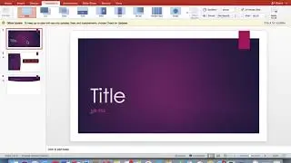 How To Create Presentation In Easy Way| MS Powerpoint | Make a PPT in MS Powerpoint | #easylearning