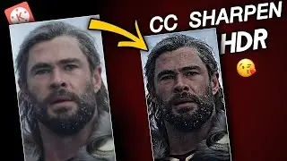 CC Sharpen Effect - kinemaster | HDR Effect in Kinemaster