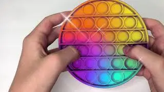 Rainbow Fidget Satisfying Pop It ASMR 😴💤