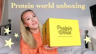 Protein world unboxing