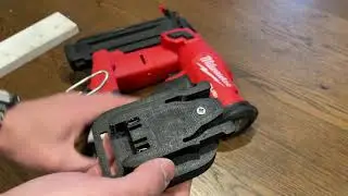 3D Printed Makita 18V to Milwaukee FUEL 18ga Brad Nailer (2746-20)