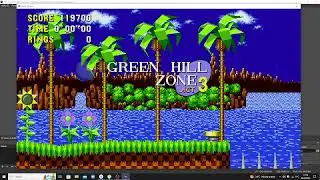 If Sonic was made by Tour De Pizza | Sonic 1 Forever Mods (Peppino Moveset & Escape the Zone)