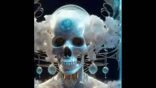 SDXL Deforum - Jellyfish Skull